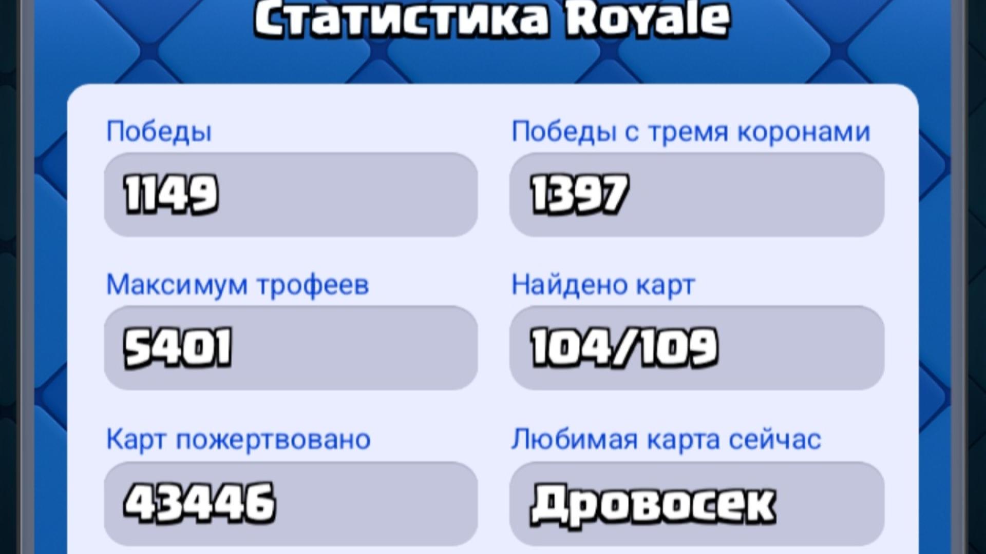 Аккаунт clash royale